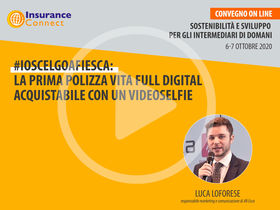 #Ioscelgoafiesca: la prima polizza vita full digital acquistabile con un videoselfie