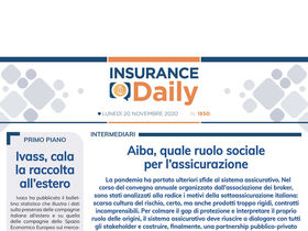 Insurance Daily n. 1850 di venerdì 20 novembre 2020
