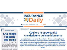 Insurance Daily n. 1854 di giovedì 26 novembre 2020