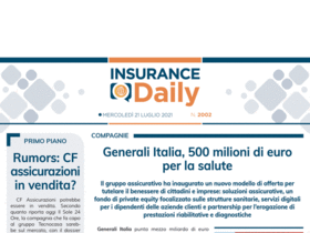 Insurance Daily n. 2002 di mercoledì 21 luglio 2021