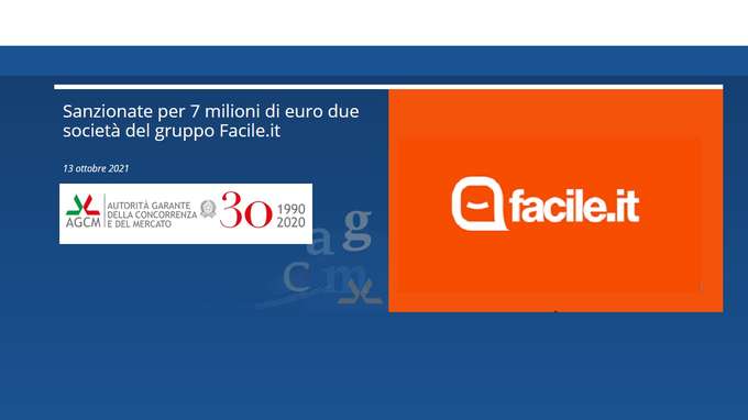 L’Agcm multa Facile.it per 7 milioni di euro hp_wide_img