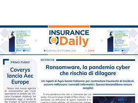 Insurance Daily n. 2036 di martedì 19 ottobre 2021