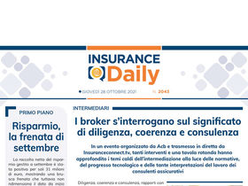 Insurance Daily n. 2043 di giovedì 28 ottobre 2021