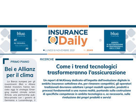 Insurance Daily n. 2049 di lunedì 8 novembre 2021