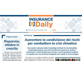 Insurance Daily n. 2065 di martedì 30 novembre 2021