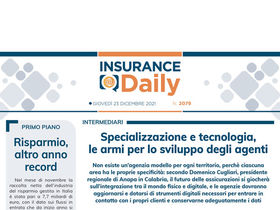 Insurance Daily n. 2079 di giovedì 23 dicembre 2021