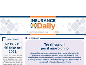 Insurance Daily n. 2086 di martedì 25 gennaio 2022