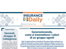 Insurance Daily n. 2162 di venerdì 13 maggio 2022