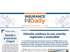 Insurance Daily n. 2170 di mercoledì 25 maggio 2022