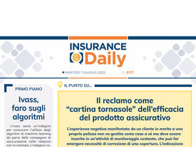 Insurance Daily n. 2177 di martedì 7 giugno 2022