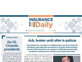 Insurance Daily n. 2186 di lunedì 20 giugno 2022