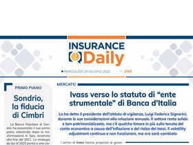 Insurance Daily n. 2193 di mercoledì 29 giugno 2022