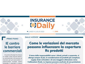 Insurance Daily n. 2196 di lunedì 4 luglio 2022