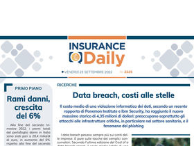 Insurance Daily n. 2225 di venerdì 23 settembre 2022