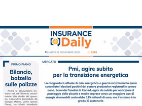 Insurance Daily n. 2269 di lunedì 28 novembre 2022