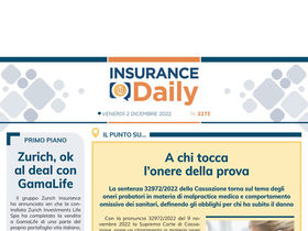 Insurance Daily n. 2273 di venerdì 2 dicembre 2022