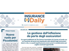Insurance Daily n. 2300 di venerdì 3 febbraio 2023