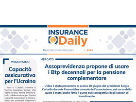 Insurance Daily n. 2394 di giovedì 22 giugno 2023