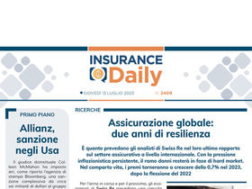 Insurance Daily n. 2409 di giovedì 13 luglio 2023