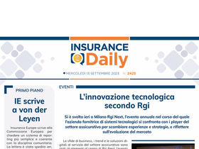 Insurance Daily n. 2423 di mercoledì 13 settembre 2023
