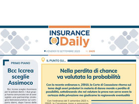 Insurance Daily n. 2425 di venerdì 15 settembre 2023
