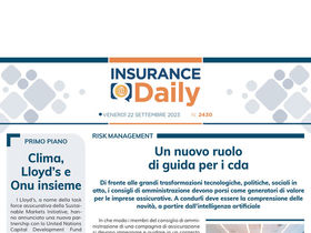 Insurance Daily n. 2430 di venerdì 22 settembre 2023