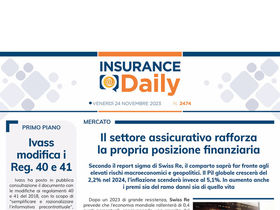 Insurance Daily n. 2474 di venerdì 24 novembre 2023