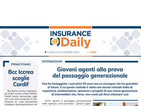 Insurance Daily n. 2475 di lunedì 27 novembre 2023