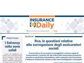 Insurance Daily n. 2485 di mercoledì 13 dicembre 2023