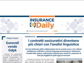 Insurance Daily n. 2492 di venerdì 22 dicembre 2023
