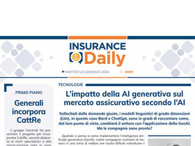 Insurance Daily n. 2499 di martedì 23 gennaio 2024