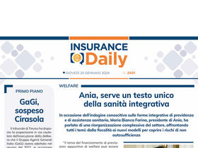 Insurance Daily n. 2501 di giovedì 25 gennaio 2024