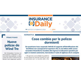 Insurance Daily n. 2514 di martedì 13 febbraio 2024