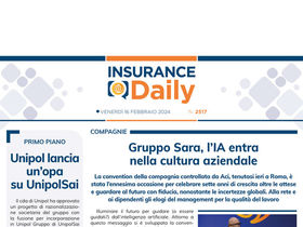 Insurance Daily n. 2517 di venerdì 16 febbraio 2024