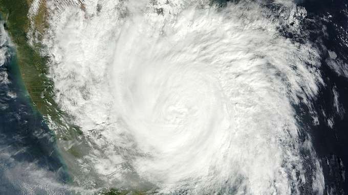 L'impatto dell'uragano Zeta