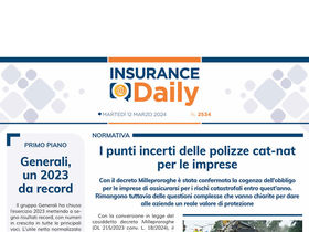 Insurance Daily n. 2534 di martedì 12 marzo 2024