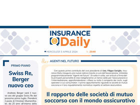 Insurance Daily n. 2549 di mercoledì 3 aprile 2024