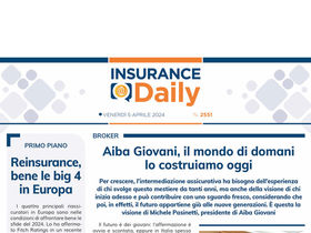 Insurance Daily n. 2551 di venerdì 5 aprile 2024