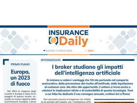 Insurance Daily n. 2555 di giovedì 11 aprile 2024