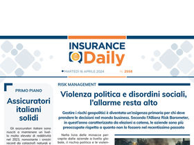 Insurance Daily n. 2558 di martedì 16 aprile 2024