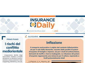 Insurance Daily n. 2560 di giovedì 18 aprile 2024