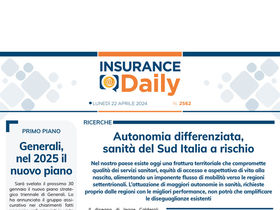 Insurance Daily n. 2562 di lunedì 22 aprile 2024