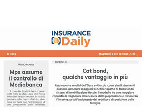 Insurance Daily n. 2839 di martedì 9 settembre 2025