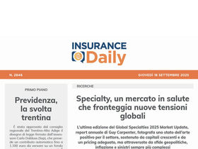 Insurance Daily n. 2846 di giovedì 18 settembre 2025