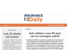 Insurance Daily n. 2874 di martedì 28 ottobre 2025