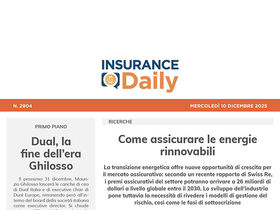 Insurance Daily n. 2904 di mercoledì 10 dicembre 2025
