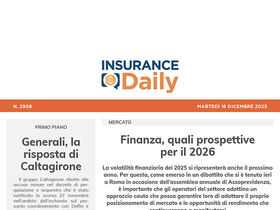 Insurance Daily n. 2908 di martedì 16 dicembre 2025