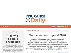 Insurance Daily n. 2919 di lunedì 19 gennaio 2026