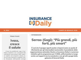Insurance Daily n. 2924 di lunedì 26 gennaio 2026