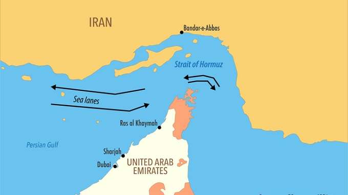 Hormuz, Chubb insieme Dfc
